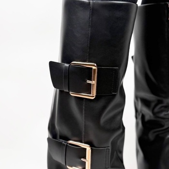 Kovboja stila zābaki ar sprādzēm K623