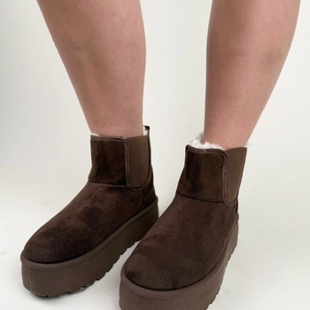 UGG tipa zābaki ar gumijām sānos