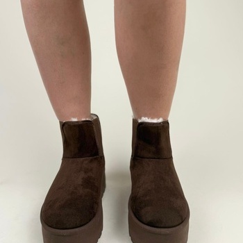 UGG tipa zābaki ar gumijām sānos